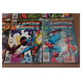 *8* Marvel Captain America Comic Books