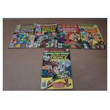 *5* Marvel Avengers Triple Action Comic Books