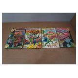 *4* Marvel Comic Books - Man-Thing, Logan