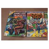 *4* Marvel Comic Books - Man-Thing, Logan