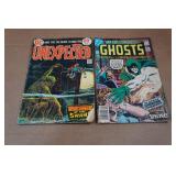 *2* DC Comic Books - Unexpected & Ghosts