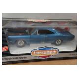 Ertl American Muscle 1969 Plymouth Road Runner 1:18 Scale Collector Edition Die-Cast