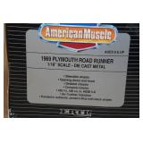 Ertl American Muscle 1969 Plymouth Road Runner 1:18 Scale Collector Edition Die-Cast