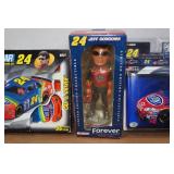 Nascar Jeff Gordon Collectibles - Building Set, Bobblehead