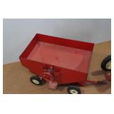 Ertl International Farmall Tractor and Hay Wagon 1:16 Scale Replica