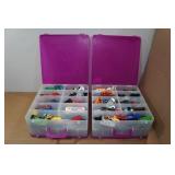 *2* Storage Cases with Assorted Cars