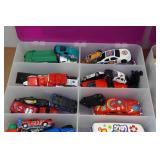 *2* Storage Cases with Assorted Cars