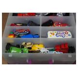 *2* Storage Cases with Assorted Cars