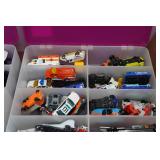 *2* Storage Cases with Assorted Cars
