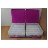 *2* Storage Cases with Assorted Cars