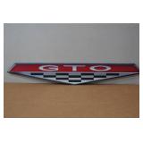 Pontiac GTO Metal Rocker Panel Emblem Sign