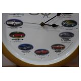 Official 50th Anniversary Corvette Dealer Clock