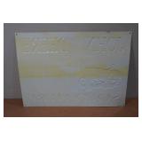 John Deere Sold Here Raised Metal Sign