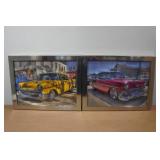 Framed Chevy Hot Rod Pictures