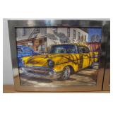 Framed Chevy Hot Rod Pictures