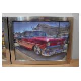 Framed Chevy Hot Rod Pictures
