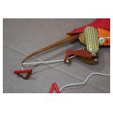 Vintage Look Tin Litho Climbing Monkey