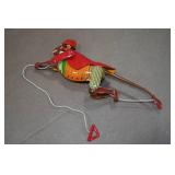 Vintage Look Tin Litho Climbing Monkey