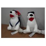 *4* Minnesota Twins Plush Memorabilia - Bullseye & Mascot