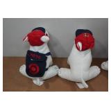 *4* Minnesota Twins Plush Memorabilia - Bullseye & Mascot