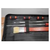 MN Twins BBQ Branding Iron and Grilling Set