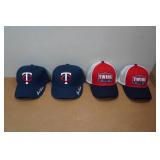 *4* MN Twins Baseball Caps - Game Giveaways
