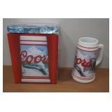 Coors 2015 Holiday Beer Stein