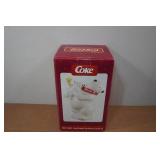 Coca-Cola Hand Painted Earthenware Cookie Jar
