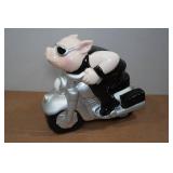 Harley Davidson "Hog" Cookie Jar