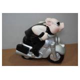 Harley Davidson "Hog" Cookie Jar