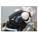 Harley Davidson "Hog" Cookie Jar