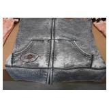Harley Davidson Zip-Up Hoodie - Large