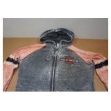 Harley Davidson Zip-Up Hoodie - Large