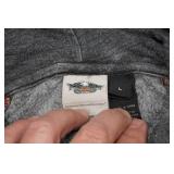 Harley Davidson Zip-Up Hoodie - Large