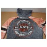 Harley Davidson Zip-Up Hoodie - Large