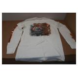 Assorted Biker Tops - XL Vest, Large Tank Top, Medium Long Sleeve