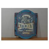 Novelty Metal Sign - Mom