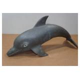 Vintage Solid Brass Dolphin