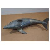 Vintage Solid Brass Dolphin