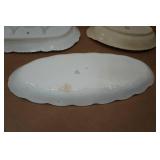 *3* Vintage Wildlife Serving Plates - Bonn Fransant, Germany Porcelain, Sterling China