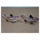 Vintage Salt & Pepper Shaker Set - Trout