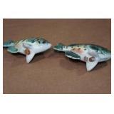 Vintage Salt & Pepper Shaker Set - Sun Fish