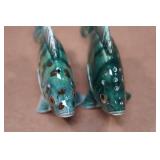 Vintage Salt & Pepper Shaker Set - Sun Fish