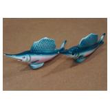 Vintage Salt & Pepper Shaker Set - Swordfish