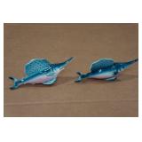 Vintage Salt & Pepper Shaker Set - Swordfish