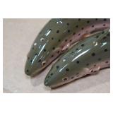 Vintage Salt & Pepper Shaker Set - Trout