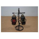 Vintage Nautical Salt & Pepper Shaker Set