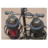 Vintage Nautical Salt & Pepper Shaker Set