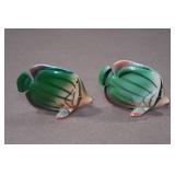 Vintage Tropical Fish Salt & Pepper Shaker Set
