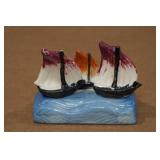 Vintage Bobble Sailboat Salt & Pepper Shaker Set